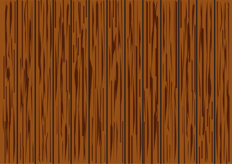 Brown wood plank texture background. Vector illustration eps 10.