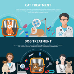 Veterinary Treatment Banners 