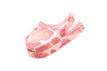 pork chop raw