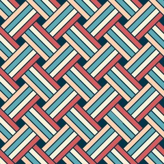 Seamless geometric vector pattern