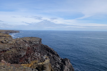 Fototapeta na wymiar アイスランド共和国スナイフェルス半島の海岸