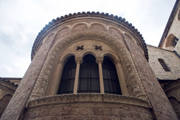 part of a historic building with a window