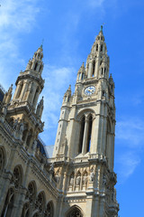 Fototapeta premium Vienna City Hall building