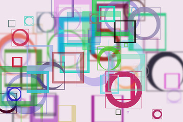 Shape background for design