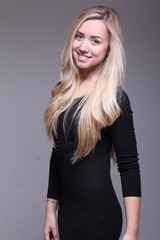 Fototapeta premium Beautiful blond woman