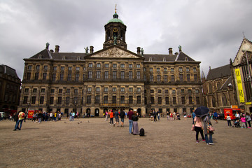 Fototapeta premium Paleis op de Dam, Amsterdam