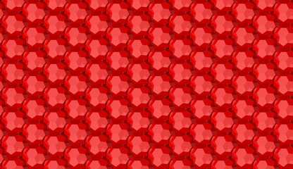 Seamless abstract pattern, 3d illustration