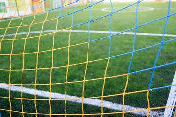 Soccer Goal with soccer field