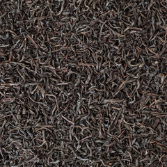 Dried black tea background
