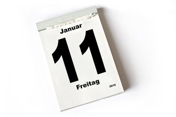 11. Januar 2019
