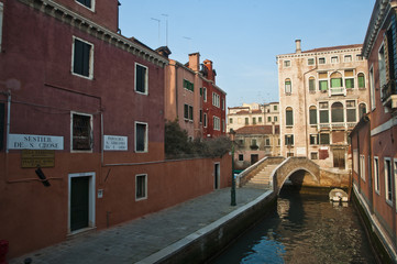 Fototapeta na wymiar Venezia al sole