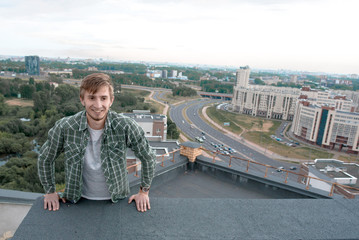 Boy on the roof