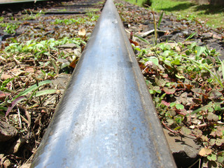 Railway closeup.