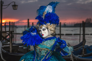 Fototapeta na wymiar Venice Carnival Italy
