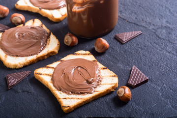 nut nougat cream sandwich