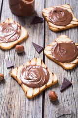 nut nougat cream sandwich