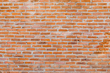 Red Brick wall texture grunge background with vignetted corners