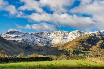 Cringle Crags, a range of mountains in the English Lake District