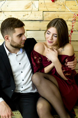 Young couple in love