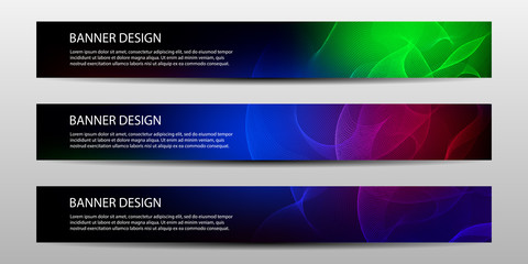 Abstract vector modern banner annual report design templates future Poster template design.