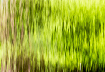 Wall from water falls on nature as background