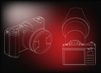 3d model of the camera