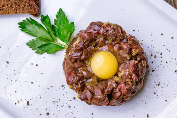 Tartare from beef