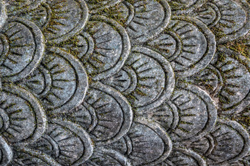 Abstract old pattern wall texture background