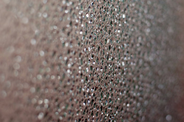 Abstract gray bokeh background with space for text