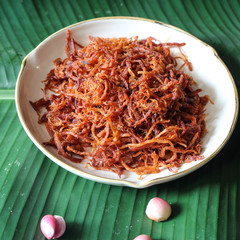 Shredded Pork. Thai food.