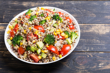 fresh quinoa salad