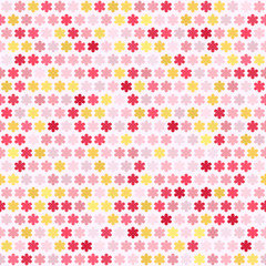 Flower pattern. Seamless vector