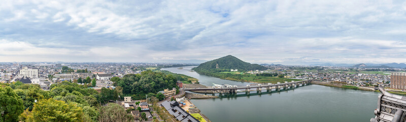 Fototapeta na wymiar 木曽川の風景
