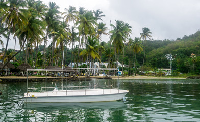 Fishing village - St. Lucia - beach resort
