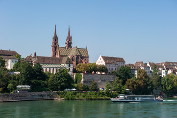 Fototapeta na wymiar Münster in Basel