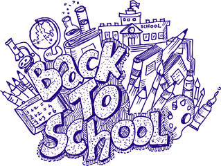 back to school, sketch