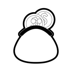 purse vector illustration