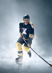 Fototapeta premium Ice hockey player in action.