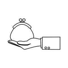 purse vector illustration