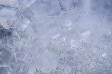 bubble soap and foam texture