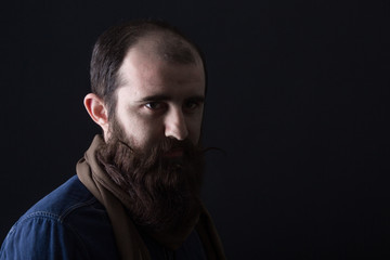 Fototapeta premium image of intellectual man