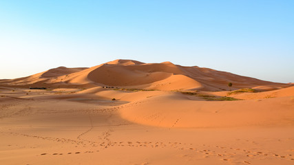 Erg Chebi dunes - Sahara. Merzouga. Morocco