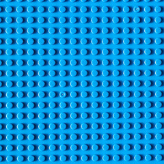 Blue toy construction background