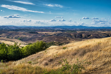 Summer landscape near Asciano