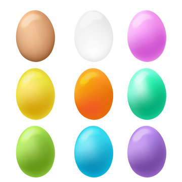 Colorful Eggs Big Set