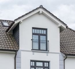 Modernes Fenster eines Hauses