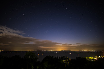 Balaton by night