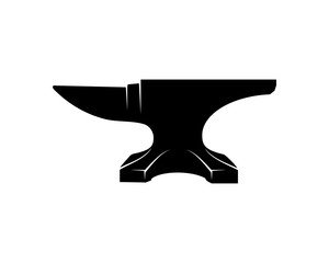 Anvil for Blacksmith Illustration Symbol Vector Logo Silhouette