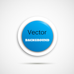 Round button on white background Vector paper illustration. login button