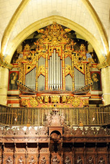 Órgano de la Catedral de Badajoz, Extremadura, España